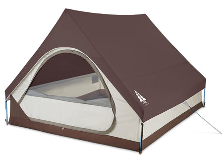 key features Woods A-Frame 6-Person 3-Season Tent - Brown