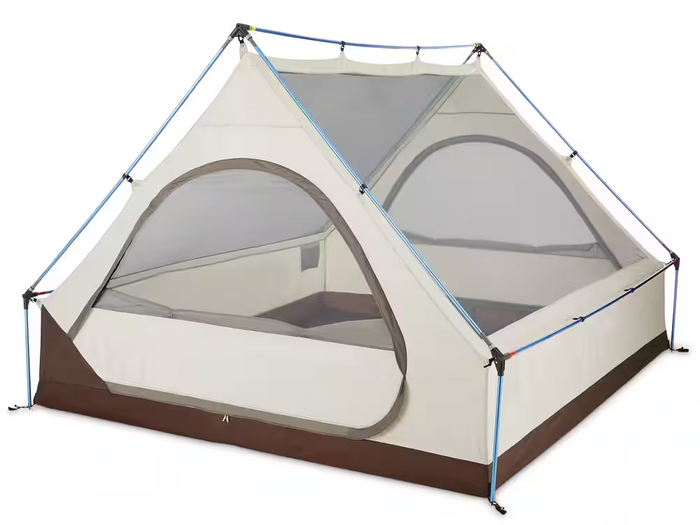 Woods A-Frame 6-Person 3-Season Tent - Brown