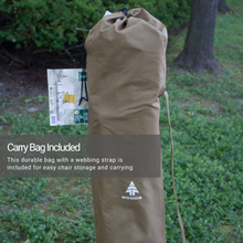Load image into Gallery viewer, Carry bag for the Woods Mammoth Folding Padded Camping Chair in Dijon
