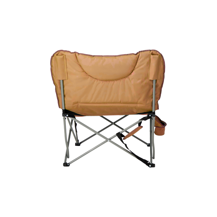 Back of the Woods Mammoth Folding Padded Camping Chair in Dijon
