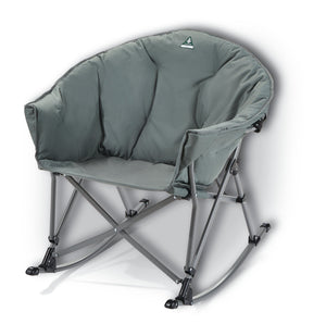 Woods Strathcona Fully Padded Rocking Chair - Gun Metal