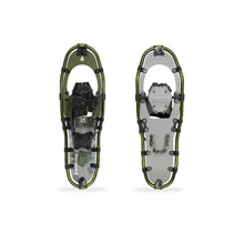 Load image into Gallery viewer, Top and bottom of the Woods Men&#39;s Sycamore All-Terrain Lightweight Snowshoes in 25 inches