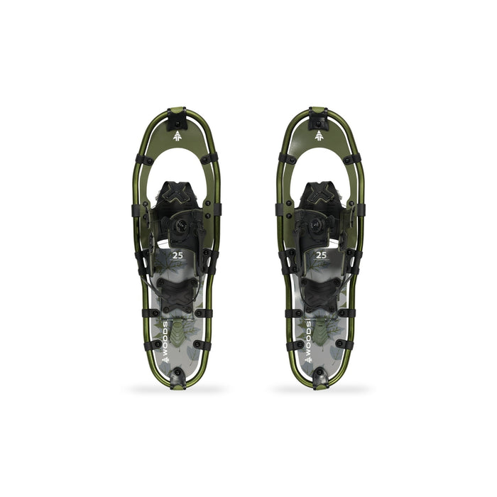 Woods Men's Sycamore All-Terrain Lightweight Snowshoes in 25 inches