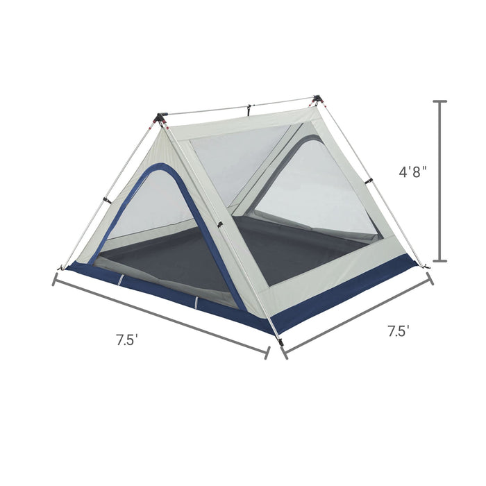 Measurements of the Woods A-Frame 3-Person 3-Season Tent