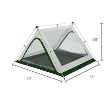 Load image into Gallery viewer, Measurements of the Woods A-Frame 3-Person 3-Season Tent