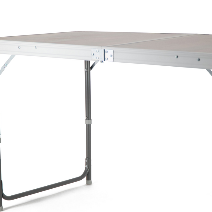 Close up of the Woods Folding Portable Camping Table