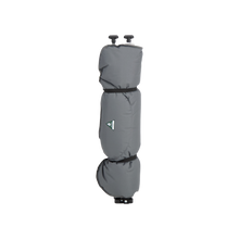 Load image into Gallery viewer, Woods Mammoth Folding Padded Camping Chair in color Gun Metal rolled up