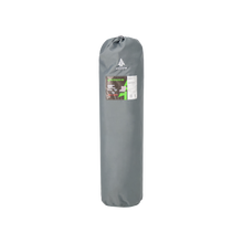 Load image into Gallery viewer, Woods Mammoth Folding Padded Camping Chair in color Gun Metal rolled up inside carry bag