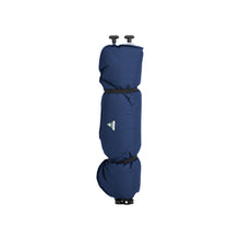 Load image into Gallery viewer, Woods Mammoth Folding Padded Camping Chair in Navy rolled up