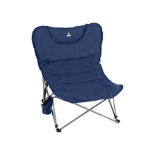 Load image into Gallery viewer, Woods Mammoth Folding Padded Camping Chair in Navy