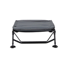 Load image into Gallery viewer, Woods Portable Quick Set-Up Adjustable 2-in-1 Camping Cot in Gray folded down