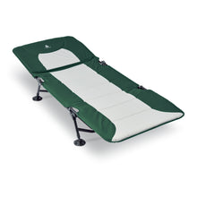 Load image into Gallery viewer, Woods Portable Quick Set-Up Adjustable 2-in-1 Camping Cot in Green