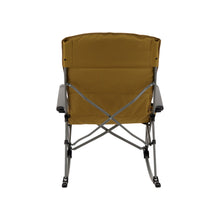 Load image into Gallery viewer, Back of the Woods Kaslo Folding Camping Rocker Chair in Dijon