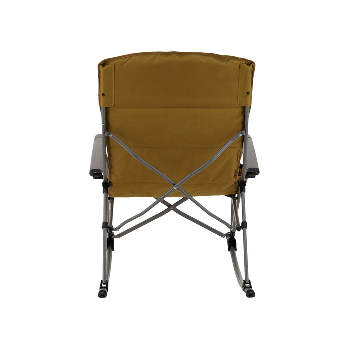 Back of the Woods Kaslo Folding Camping Rocker Chair in Dijon
