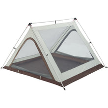 Load image into Gallery viewer, Fully built Woods A-Frame 3-Person 3-Season Tent without rainfly angled left