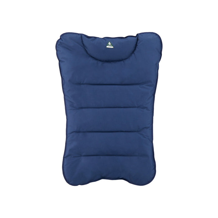 Padding on the Woods Mammoth Folding Padded Camping Chair in Navy