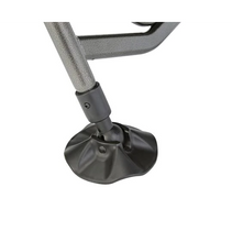Load image into Gallery viewer, Close up of a leg on the Woods Portable Quick Set-up Folding Adjustable 2-in-1 Camping cot