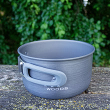 Load image into Gallery viewer, One large pot without lid in the Woods Selkirk Anodized 4-piece Camping Cook Set 